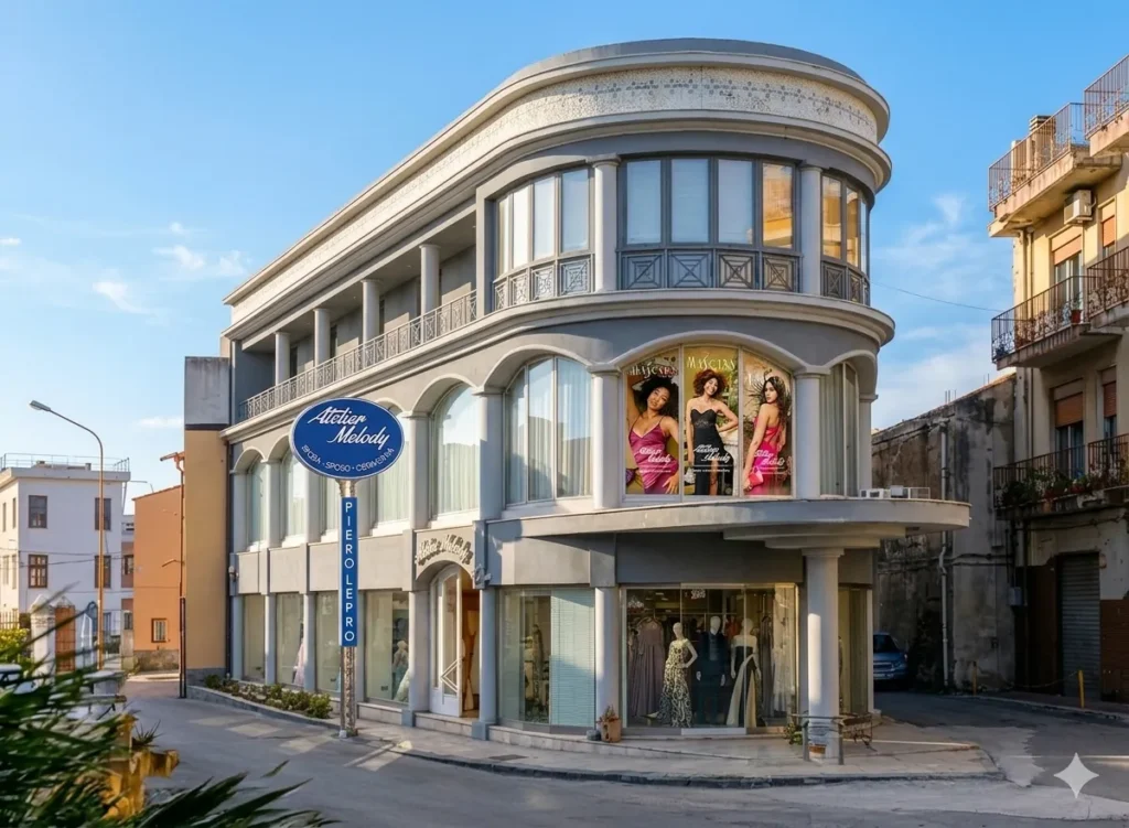 Il palazzo di Atelier Melody a Barcellona Pozzo di Gotto
